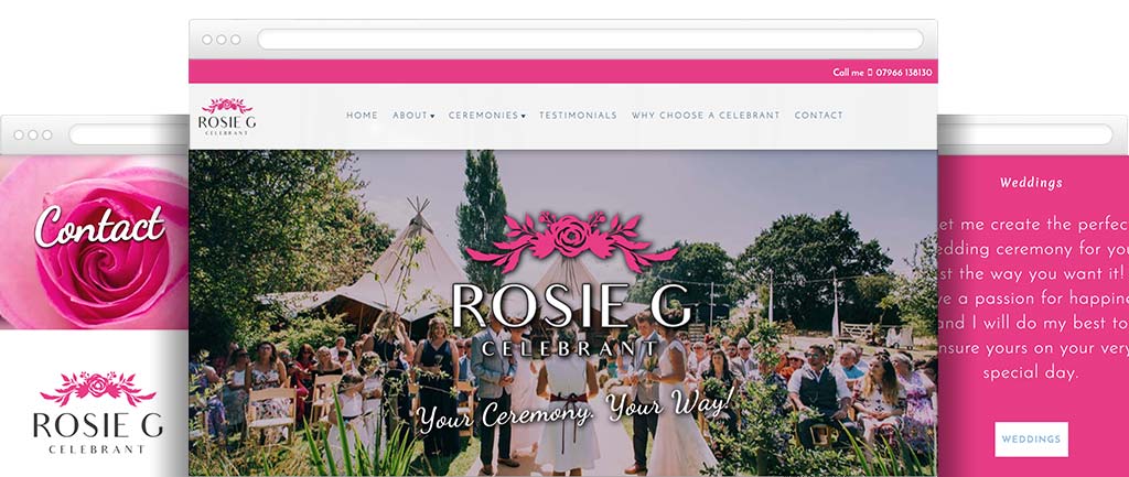 Celebrant web design